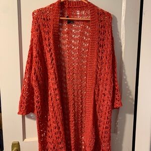 Ethyl crochet long cardigan Size Large